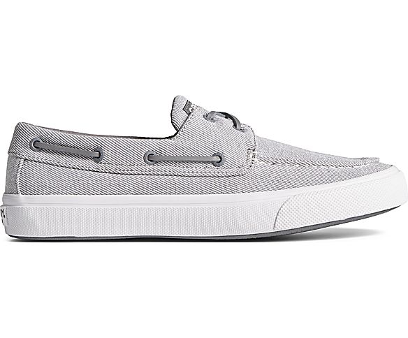 Bahama II Washed Twill Sneaker, Grey, dynamic