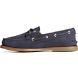 Gold Cup Authentic Original Suede Boat Shoe, Navy, dynamic 3