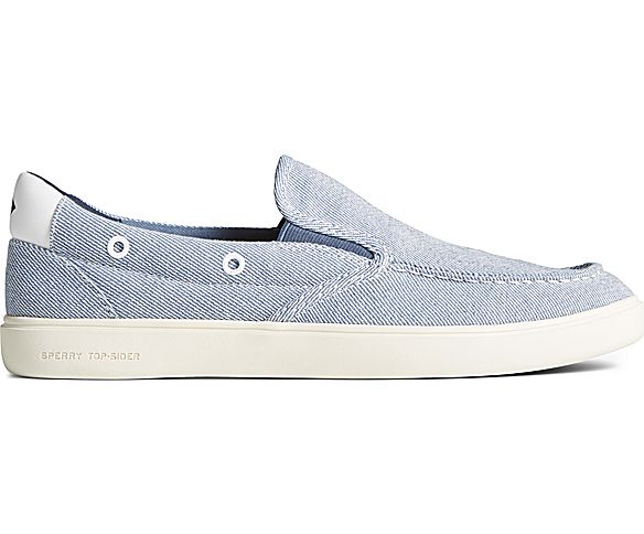 Outer Banks Twin Gore Washed Sneaker, Blue, dynamic