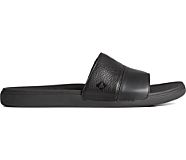 Dock PLUSHWAVE Slide Sandal, Black, dynamic