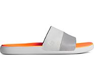 Dock PLUSHWAVE Slide Sandal, Grey, dynamic