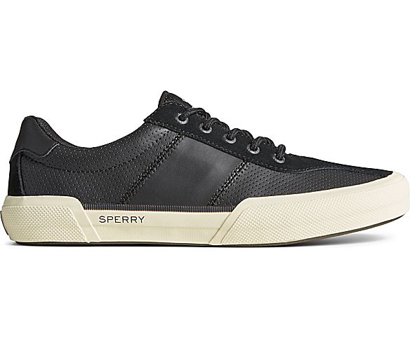 SeaCycled™ Soletide 2-Eye Sneaker, Black, dynamic