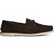 Sunspel x Sperry Authentic Original 2-Eye Suede Boat Shoe, Ameretto, dynamic 1