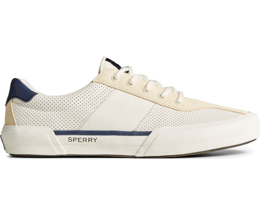 SeaCycled™ Soletide Racy Sneaker, White/Navy, dynamic 1