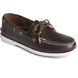 Authentic Original 2-Eye Pull Up Leather Boat Shoe, Brown, dynamic 2