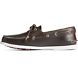 Authentic Original 2-Eye Pull Up Leather Boat Shoe, Brown, dynamic 4