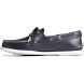 Authentic Original 2-Eye Pull Up Leather Boat Shoe, Navy, dynamic 4