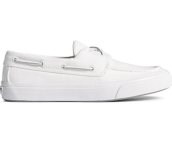 Bahama II Washed Twill Sneaker, White, dynamic