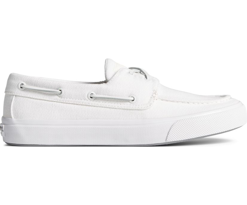 Bahama II Washed Twill Sneaker, White, dynamic 1