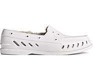 Authentic Original Float Cozy Boat Shoe, White, dynamic