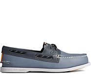 Authentic Original Harmony 2-Eye Boat Shoe, Grey, dynamic