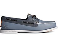 Authentic Original Harmony 2-Eye Boat Shoe, Grey, dynamic