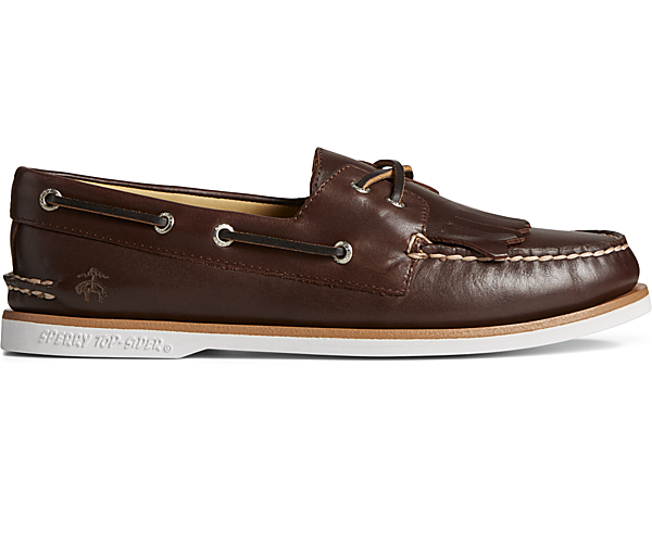 Sperry x Brooks Brothers Authentic Original™ Kiltie Boat Shoe, Classic Brown, dynamic