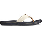 Sperry x Brooks Brothers Baitfish Flip Flop, White, dynamic 1