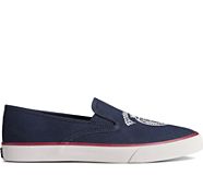 Sperry x Brooks Brothers Slip On Sneaker, Navy, dynamic