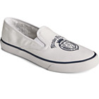 Sperry x Brooks Brothers Slip On Sneaker, White, dynamic 2