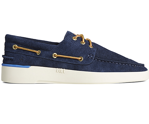 Sperry x Brooks Brothers Authentic Original™ 3-Eye Cup Boat Shoe, Navy, dynamic