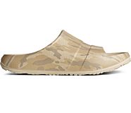 Float Camo Slide Sandal, Tan Multi, dynamic