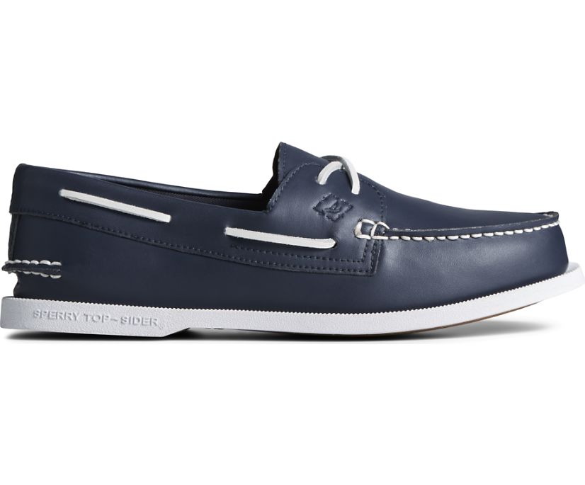 SeaCycled™ Authentic Original Boat Shoe, Navy, dynamic 1