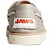 Sperry x JAWS Authentic Original 3-Eye Boat Shoe, Grey, dynamic 5