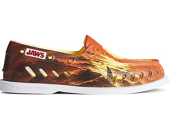 Sperry x JAWS Authentic Original™ Float Boat Shoe, Orange Multi, dynamic