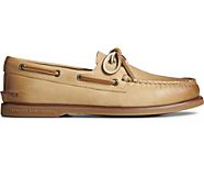 Gold Cup Authentic Original Burnished Boat Shoe, Tan, dynamic