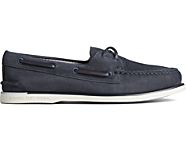 Gold Cup Authentic Original Nubuck Boat Shoe, NAVY, dynamic