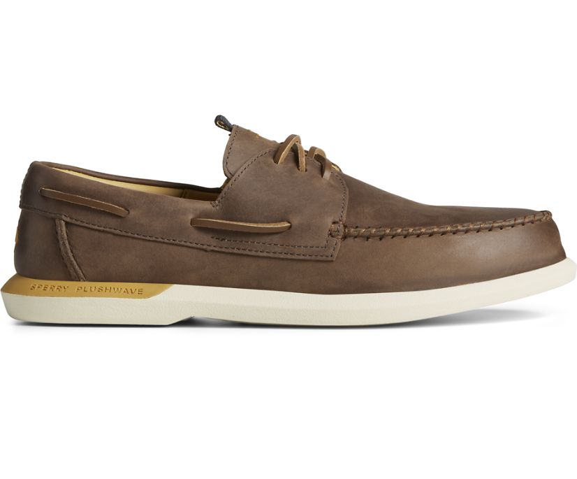 Gold Cup Authentic Original PLUSHWAVE 2.0 Boat Shoe, Brown, dynamic 1