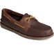 Authentic Original 2-Eye Tumbled Suede Boat Shoe, Brown/Gum, dynamic 2