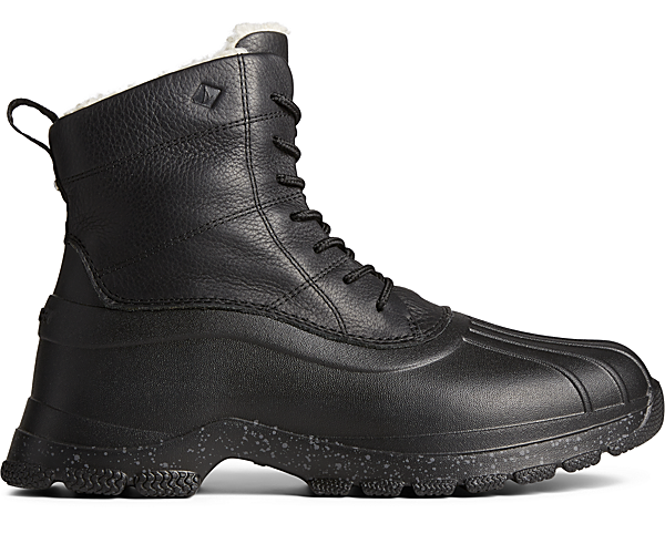 Duck Float Lace Up Cozy Boot, Black, dynamic