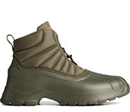 SeaCycled™ Duck Float Zip Up Boot, OLIVE, dynamic