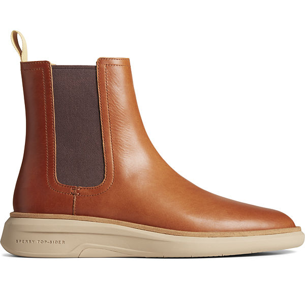 Gold Cup™ Commodore PLUSHWAVE™ Chelsea Boot, Tan, dynamic