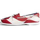Authentic Original™ Americana Boat Shoe, Red/White/Blue, dynamic 4