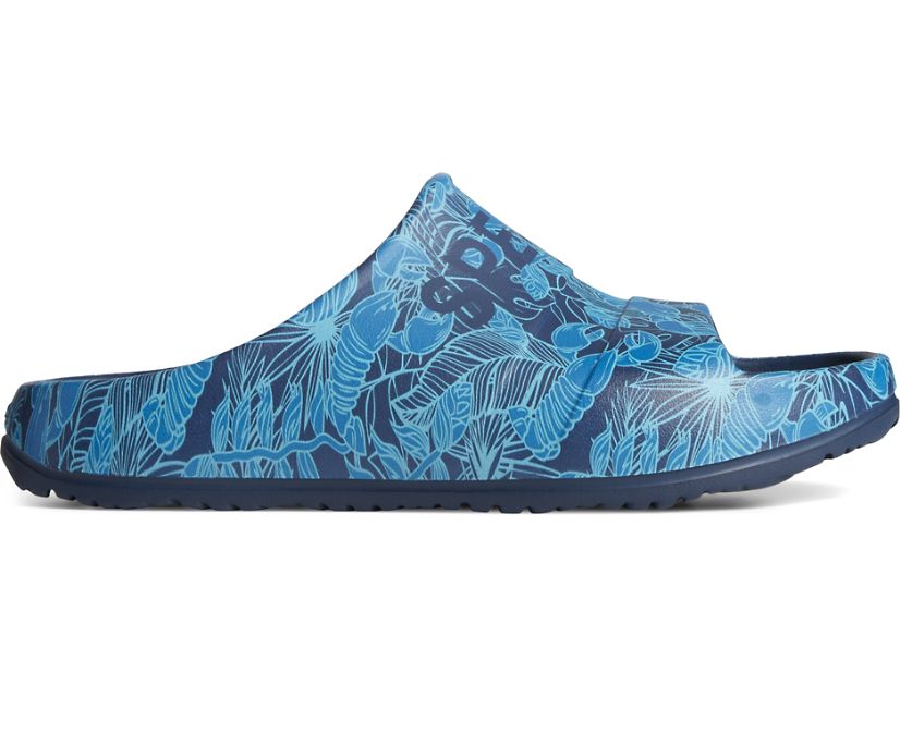 Float Slide Sandal, Blue, dynamic 1
