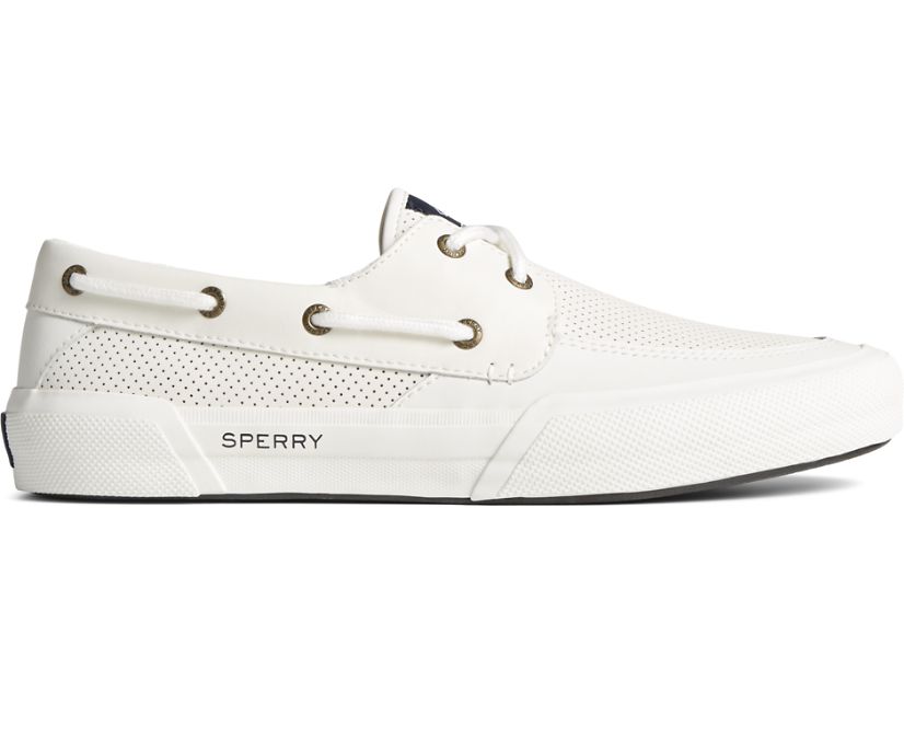 SeaCycled™ Soletide 2-Eye Sneaker, WHITE, dynamic 1