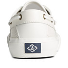 SeaCycled™ Soletide 2-Eye Sneaker, White, dynamic 3
