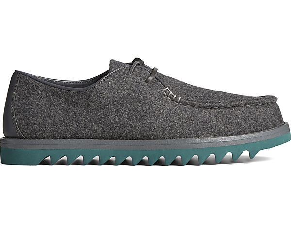 SeaCycled™ Cloud Wool Captain's Oxford, Grey, dynamic