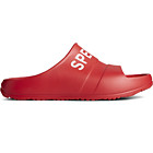 Float Slide Logo Sandal, Red, dynamic 1