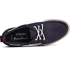 Unisex Sperry x Rowing Blazers Cloud Authentic Original™ 3-Eye Vibram Boat Shoe, Navy, dynamic 5