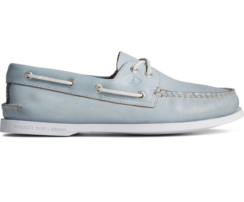 Authentic Original™ Whitewashed Boat Shoe, Light Blue, dynamic 1