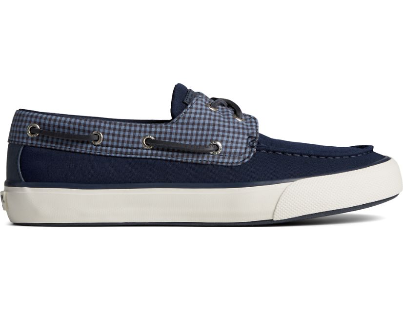 SeaCycled™ Bahama II Gingham Sneaker, Blue Multi, dynamic 1