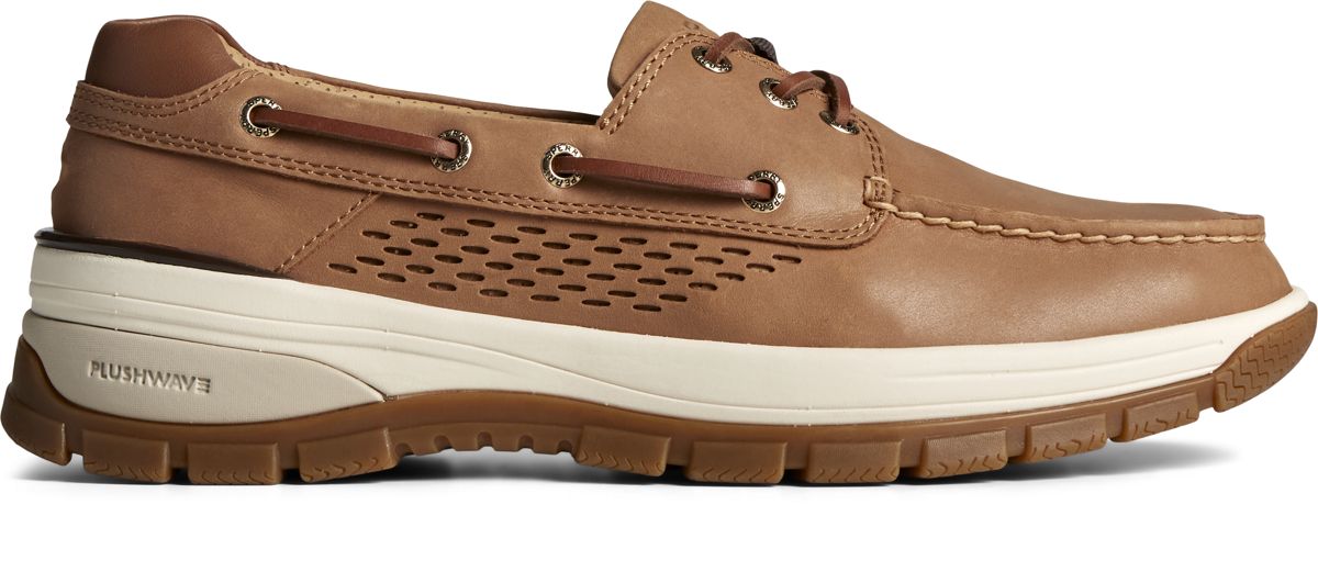 Flood Boat Shoes in Tan