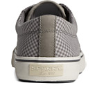 SeaCycled™ Striper II CVO Gingham Sneaker, Grey, dynamic 3