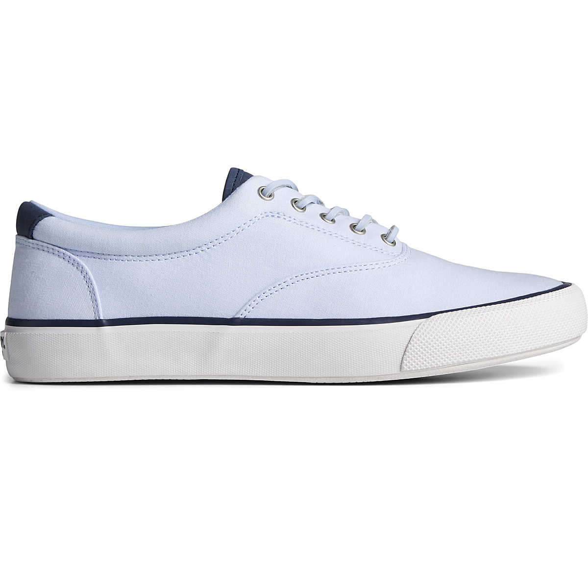 SeaCycled™ Striper II CVO Twill Sneaker, Light Blue, dynamic 1