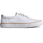 SeaCycled™ Striper II CVO Twill Sneaker, White, dynamic 1