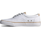 SeaCycled™ Striper II CVO Twill Sneaker, White, dynamic 4