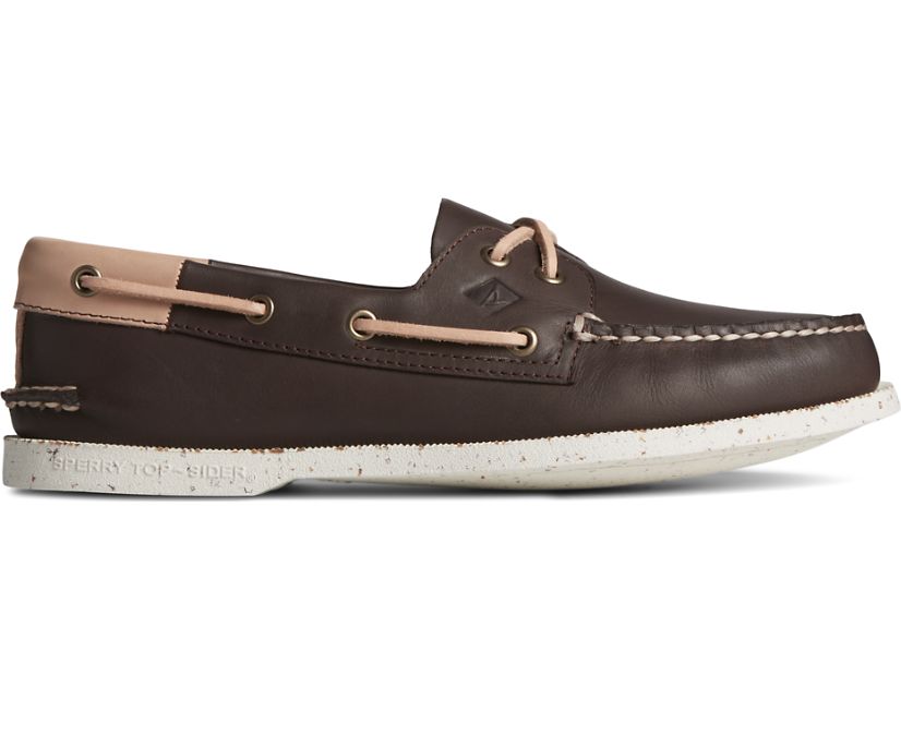 Authentic Original™ Veg Re-Tan Leather Boat Shoe, Java, dynamic 1