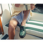 Sperry x Malbon Authentic Original™ 3-Eye Croc Boat Shoe, Green, dynamic 4