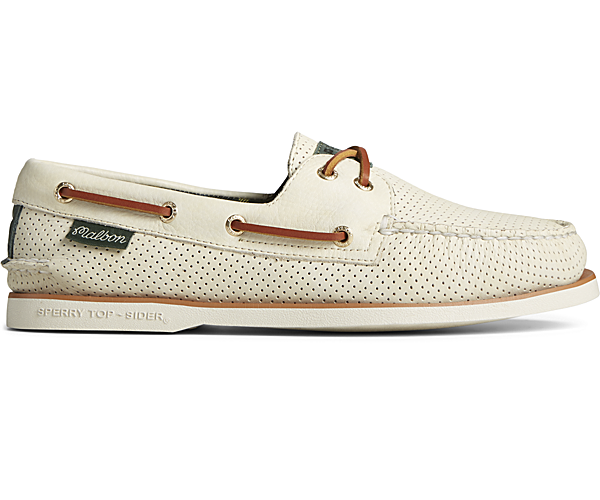 Sperry x Malbon Authentic Original™ Boat Shoe, Ivory, dynamic