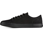 SeaCycled™ Striper II Textile Sneaker, Black, dynamic 4